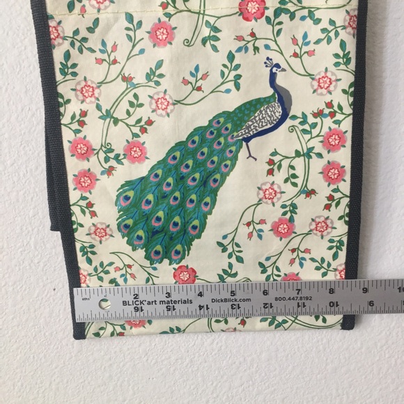 Peacock Reusable Tote Bag - Picture 6 of 6